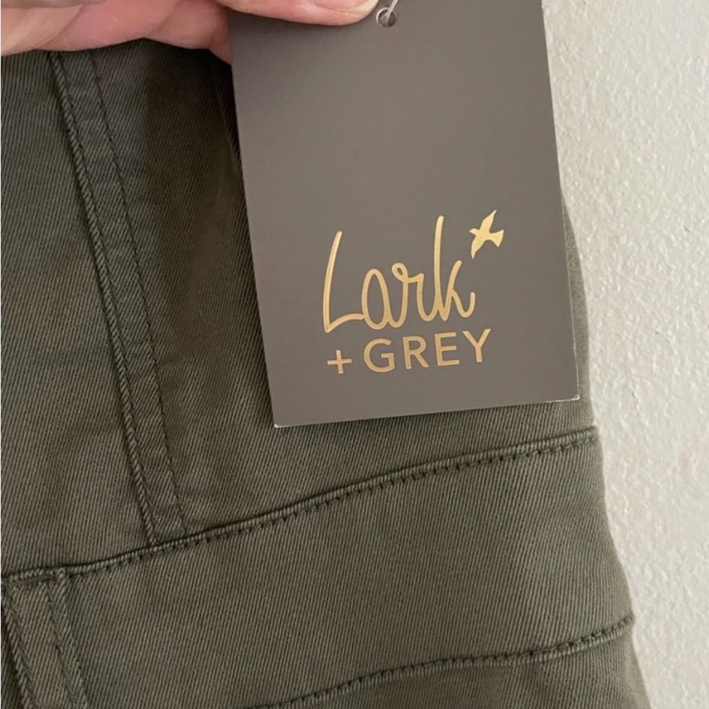Lark & Grey Olive Sleeveless Jumpsuit - Picture 3 of 5